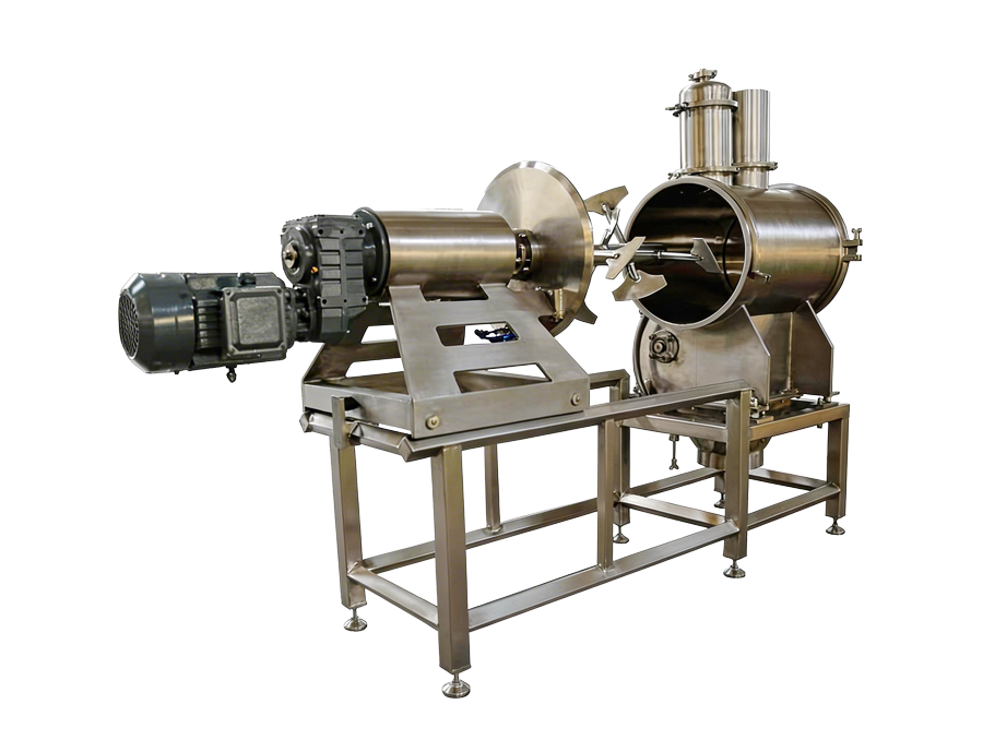 Single-paddle pull-out mixer