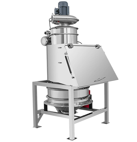 Dust-free feeding station
