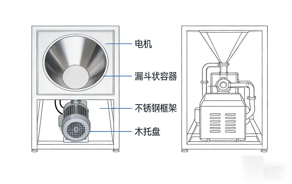 Liquid-Powder Mixing Pump