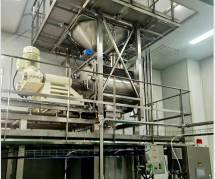 Easy-to-clean, high-uniformity mixing solution