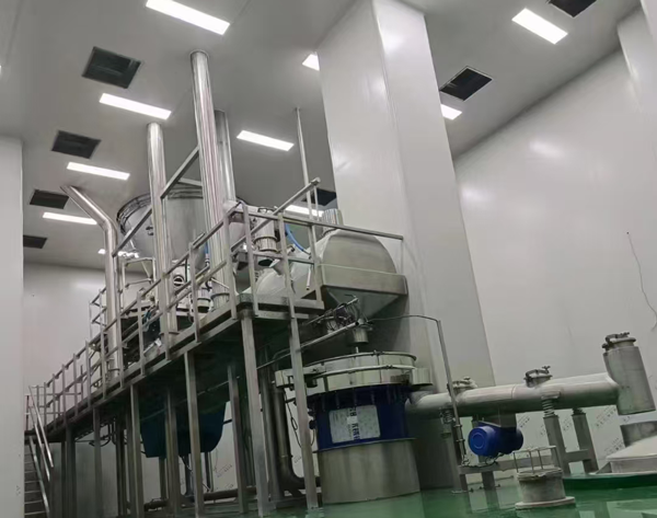 Spray drying tower – milk powder centrifugal dryer, stainless steel drying equipment.
