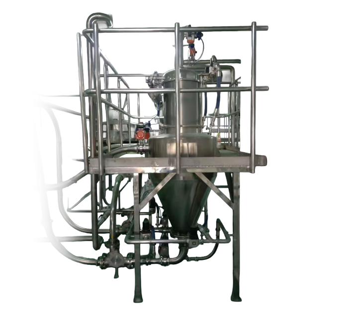 Positive-negative pressure dense phase conveying system