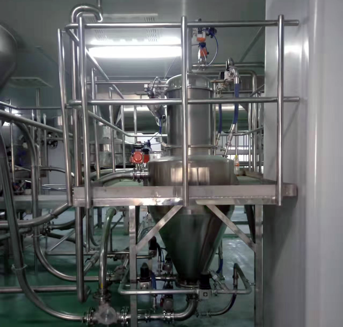 Positive-negative pressure dense phase conveying system