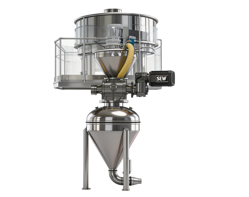 Positive pressure conveying equipment