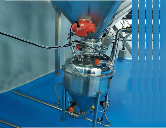 Positive pressure conveying equipment