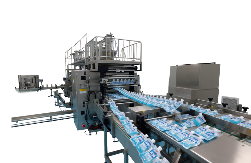 Stick pack machine